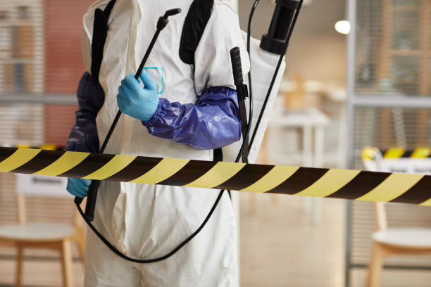 Professional Biohazard Cleanup technician working in Fall City, WA